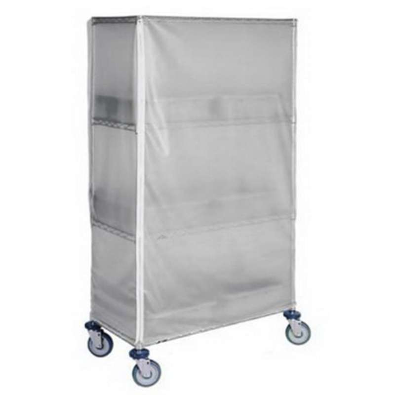 Static Dissipative Clear Vinyl Cart Covers